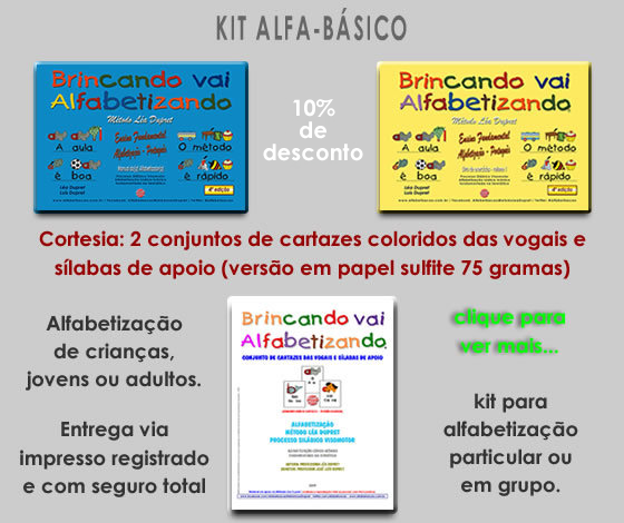 KIT ALFA-BÁSICO - VEJA MAIS!
